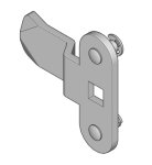 Latch bolt 3-point without trig