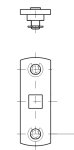 Latch bolt 2-point without trig